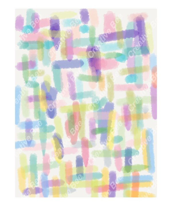 Abstract patterns reverse coloring book page