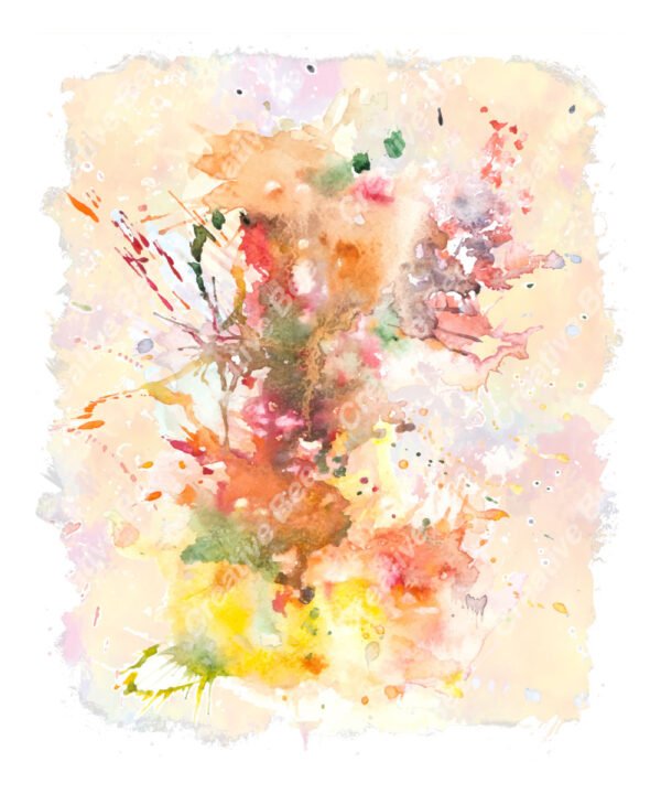 abstract flowers reverse colouing book page