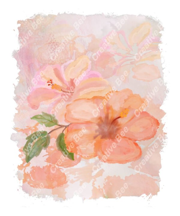 flowers reverse colouing book page