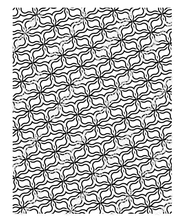 patterns adult colouring book page
