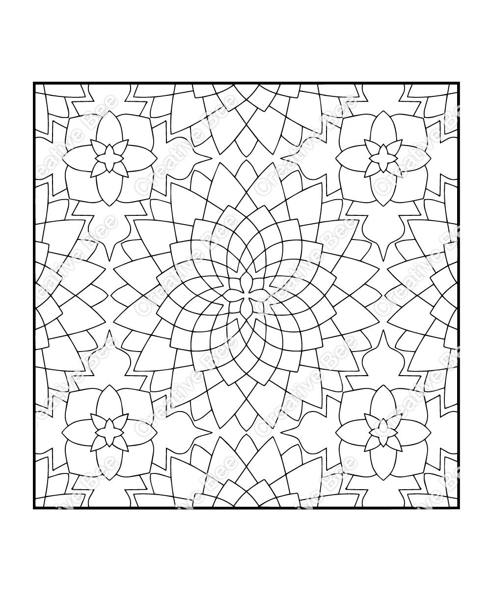 Mindful Patterns Reverse Coloring Book: Reverse Coloring Book for Adults  and Teens Relaxation - Amazing Mindful Patterns - Unique Designs for Women